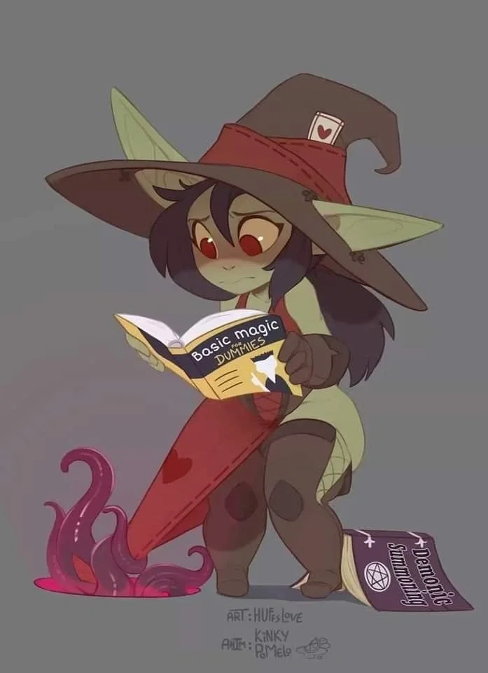 Avatar of The "high-level goblin mage" She's really just a fraud.