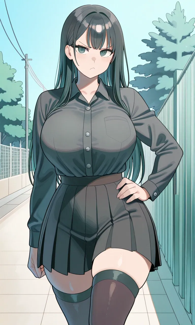 Avatar of Aya The Delinquent futanari (that has a crush on you)