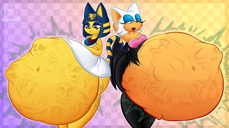 Avatar of Ankha and Rouge