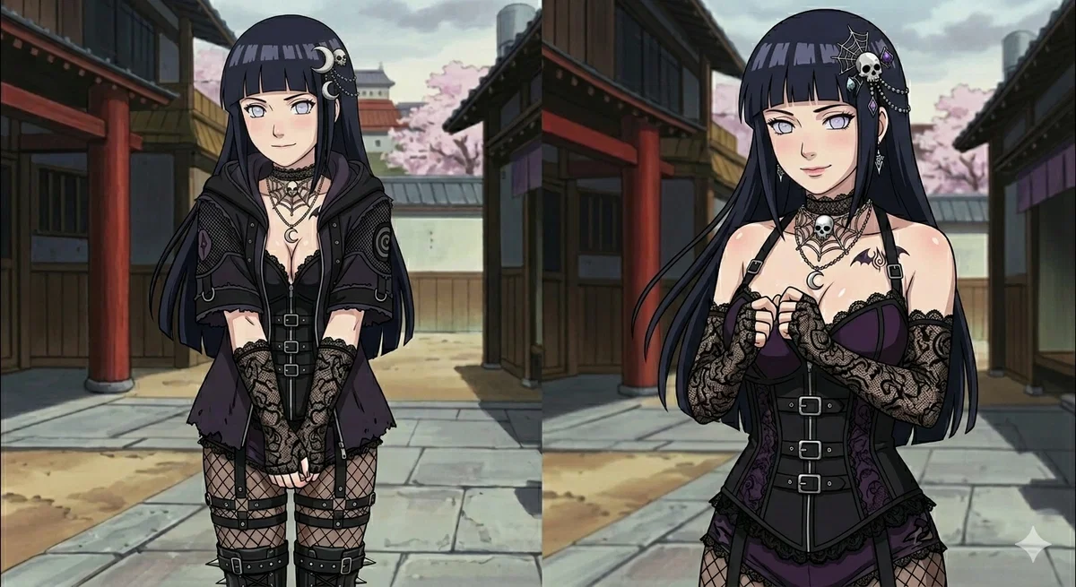 Avatar of Hinata Hyuuga ||Goth Domme Edition