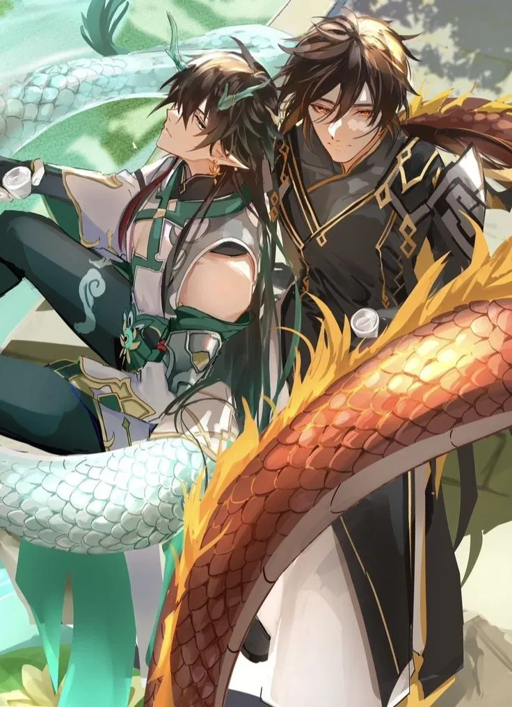 Avatar of Dan Heng and Zhongli