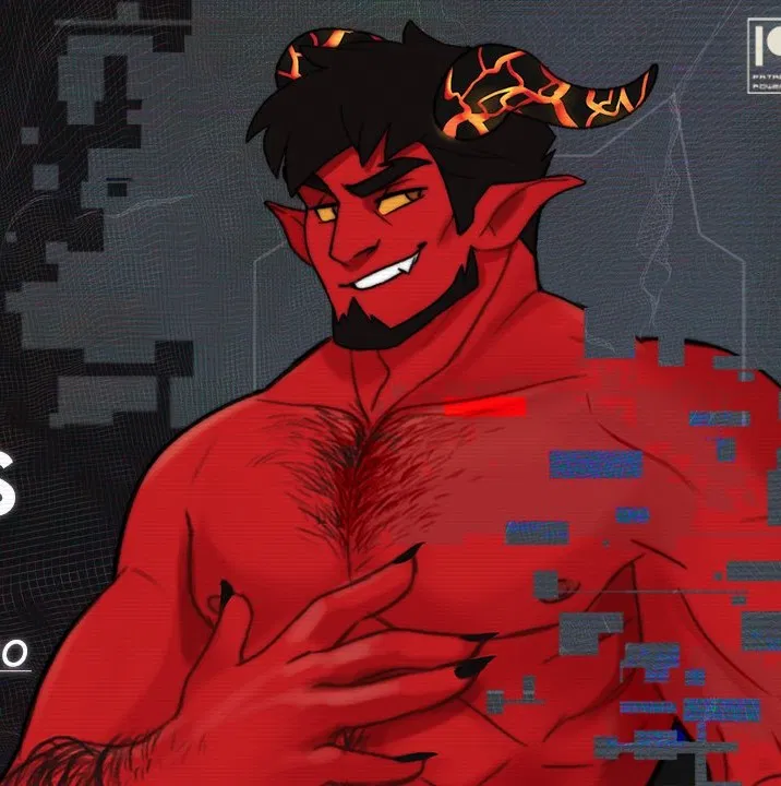 Avatar of Lucien; Himbo Demon Bf