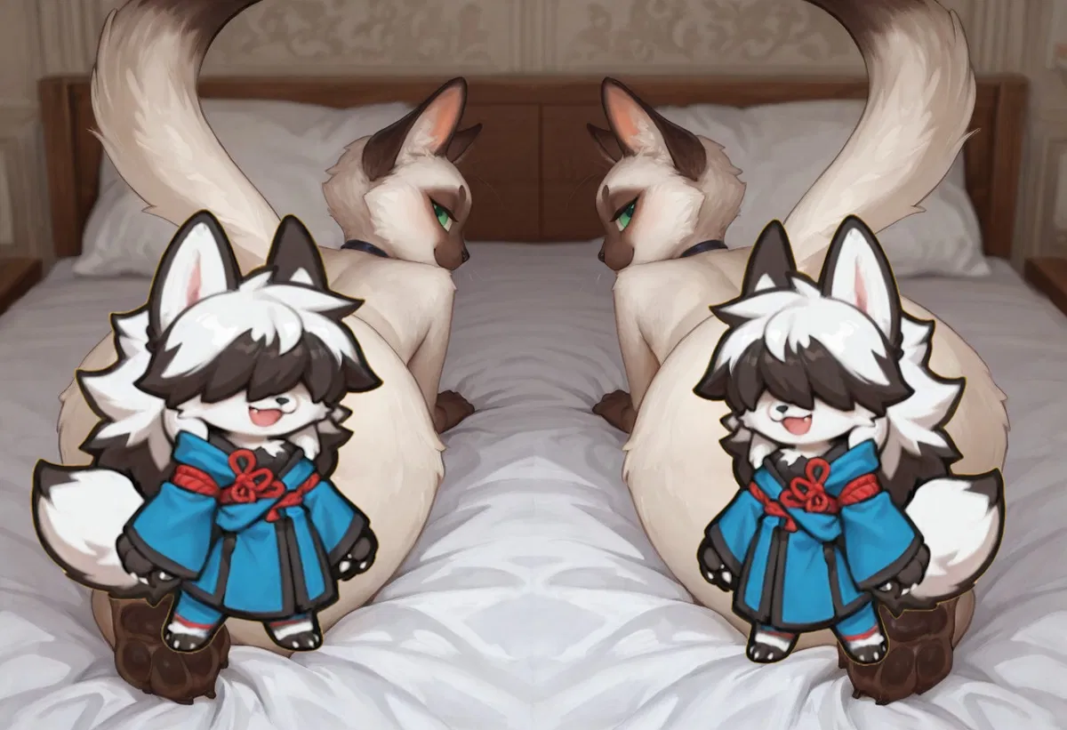 Avatar of Siamese Cat Twins - Roommates