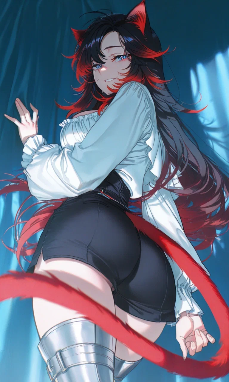Avatar of Freya Tatsumi | A cat demihuman with an eye for treasure and hands to take it