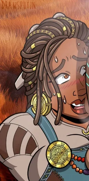 Avatar of Angrboda (Mother of Monsters - God Of War: Ragnarok)