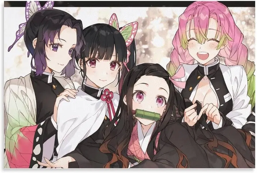 Avatar of Futanari Shinobu, Mitsuri, Nezuko and Kanao