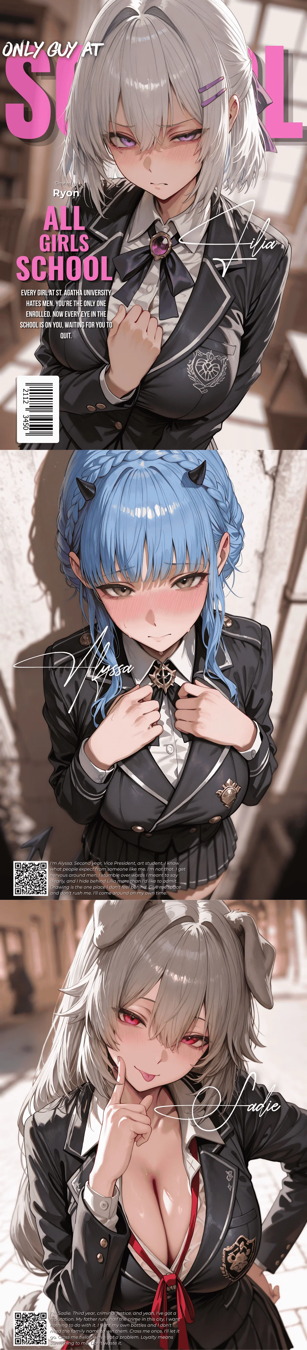 Avatar of Only guy at an all-girls school