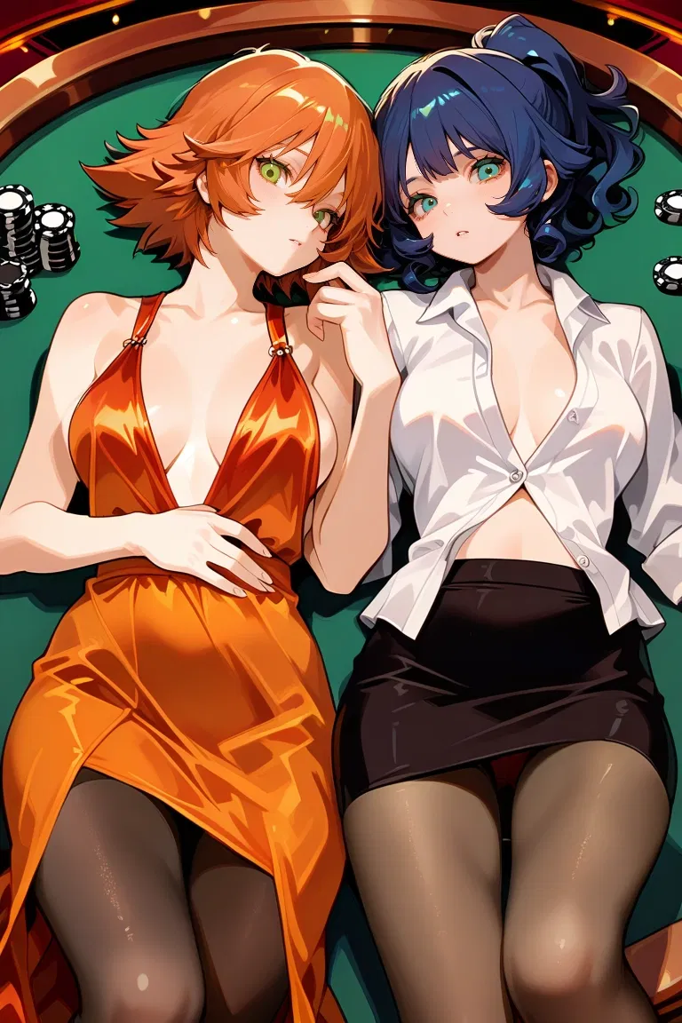 Avatar of Menagerie Saloon, Platinum Grade Foxes - Petra & Leonora