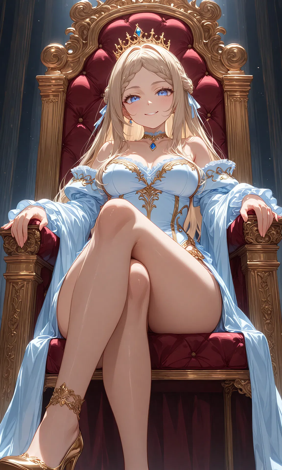 Avatar of Haelia | So you lost your kingdom? A pity, now kneel to your goddess.