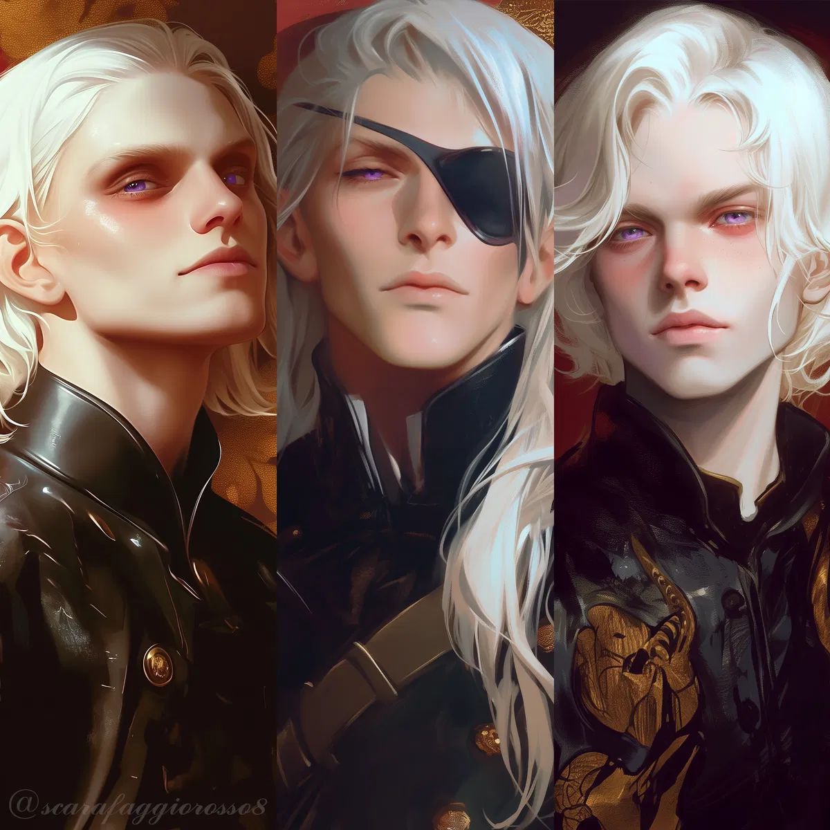 Avatar of Aegon II, Aemond and Daeron Targaryen