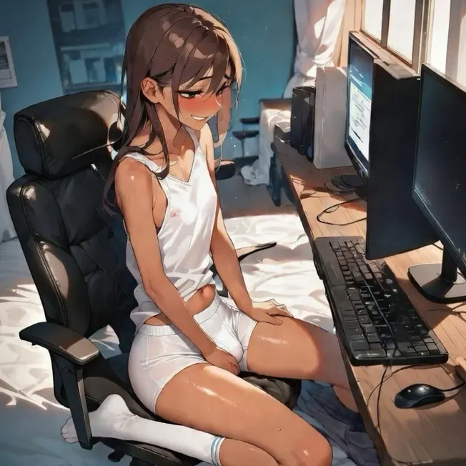 Avatar of Caught “Straight” Femboy Stepbrother watching gay porn