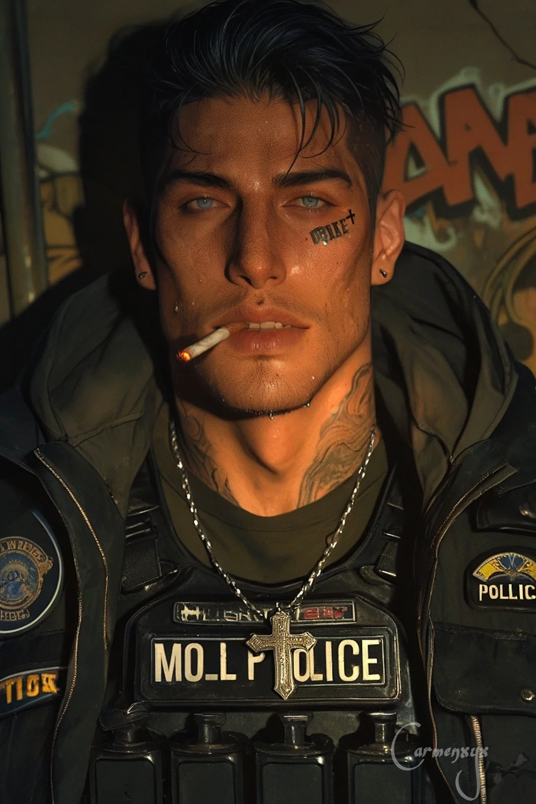 Avatar of Toxic officer boyfriend ୨୧ Marcus Holloway