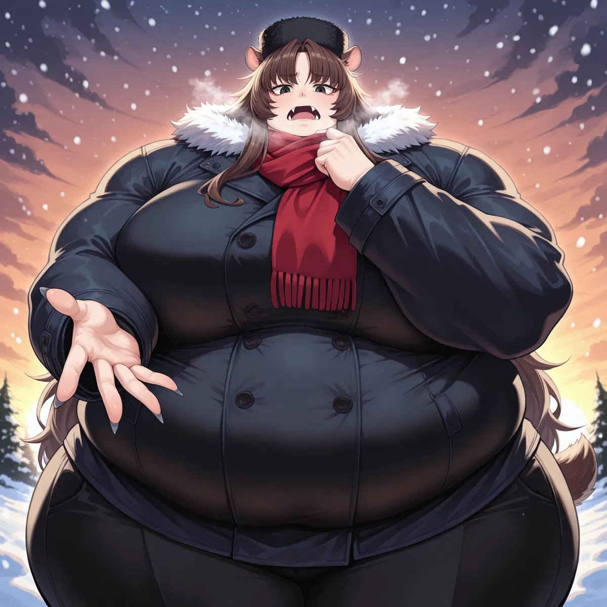Avatar of Irina, Wolverine Demihuman Rescues You From an Avalanche