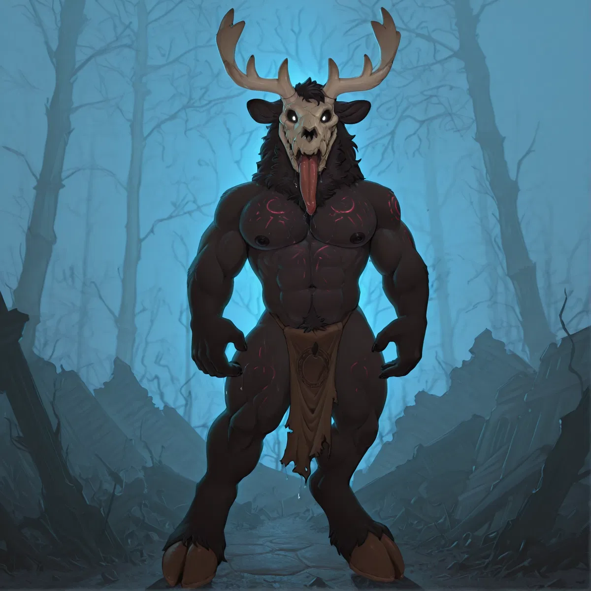 Avatar of Malachar || Male Wendigo