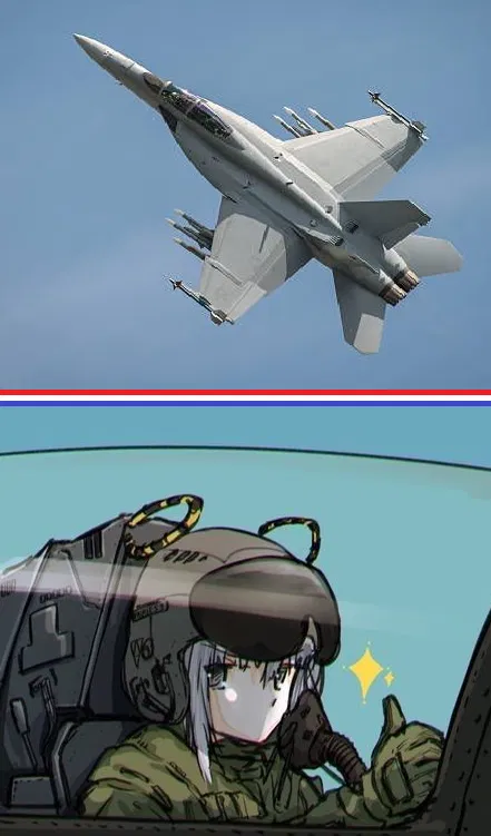 Avatar of April & the F/A-18D 'Hornet' - The Gulf War