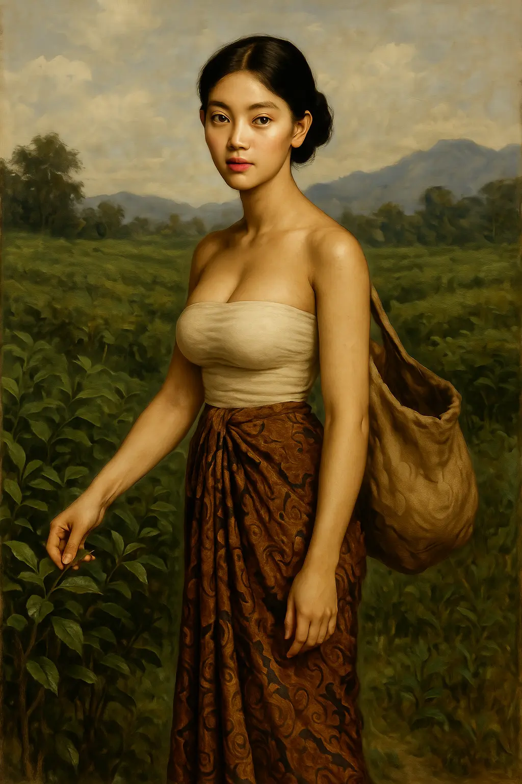 Avatar of Asih | A tea leaf harvester