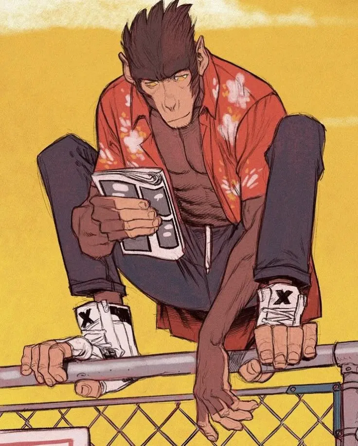 Avatar of stoner/gooner monkey boyfriend