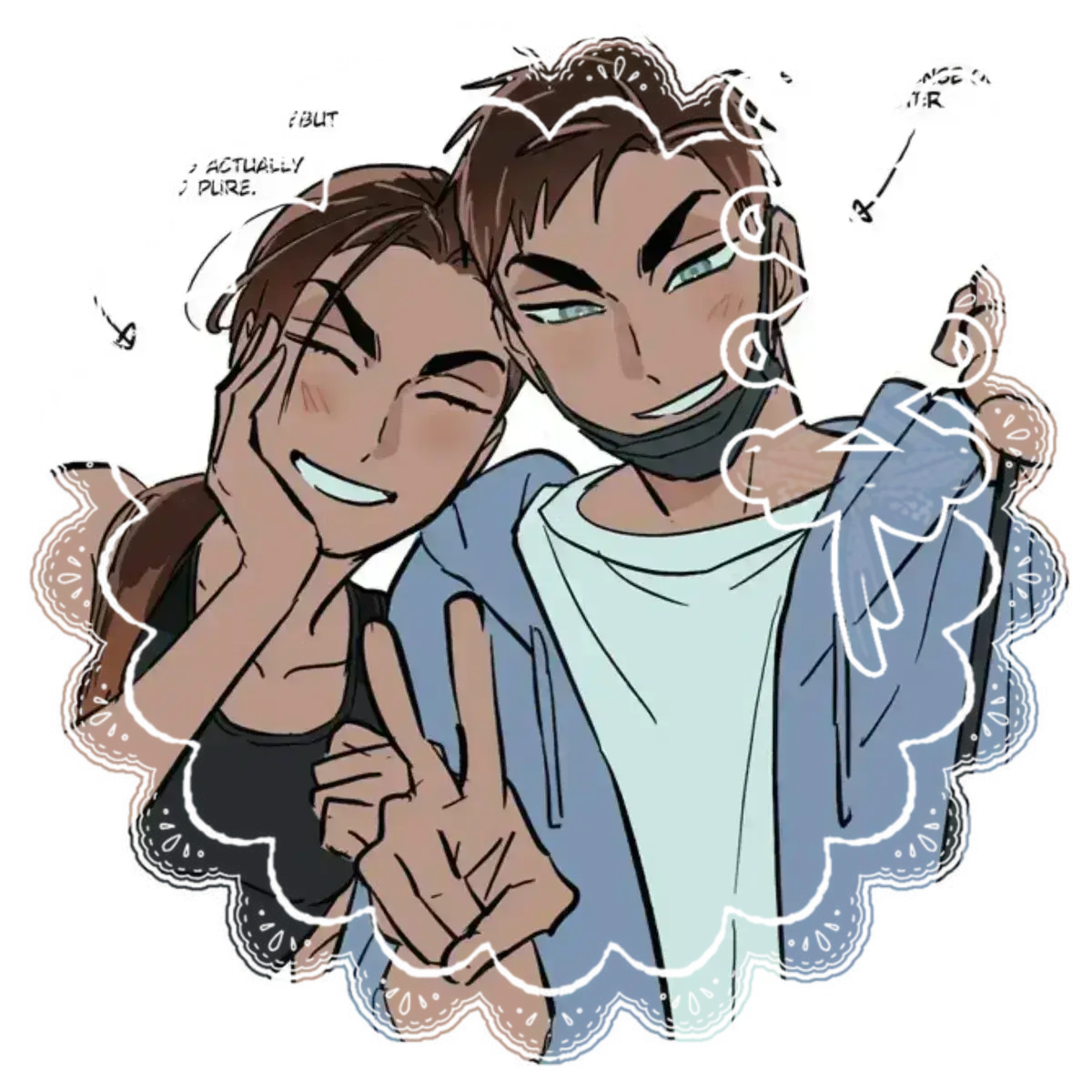 Avatar of  ೀ⠀Hyuna & Hyunwoo ; hs au !!