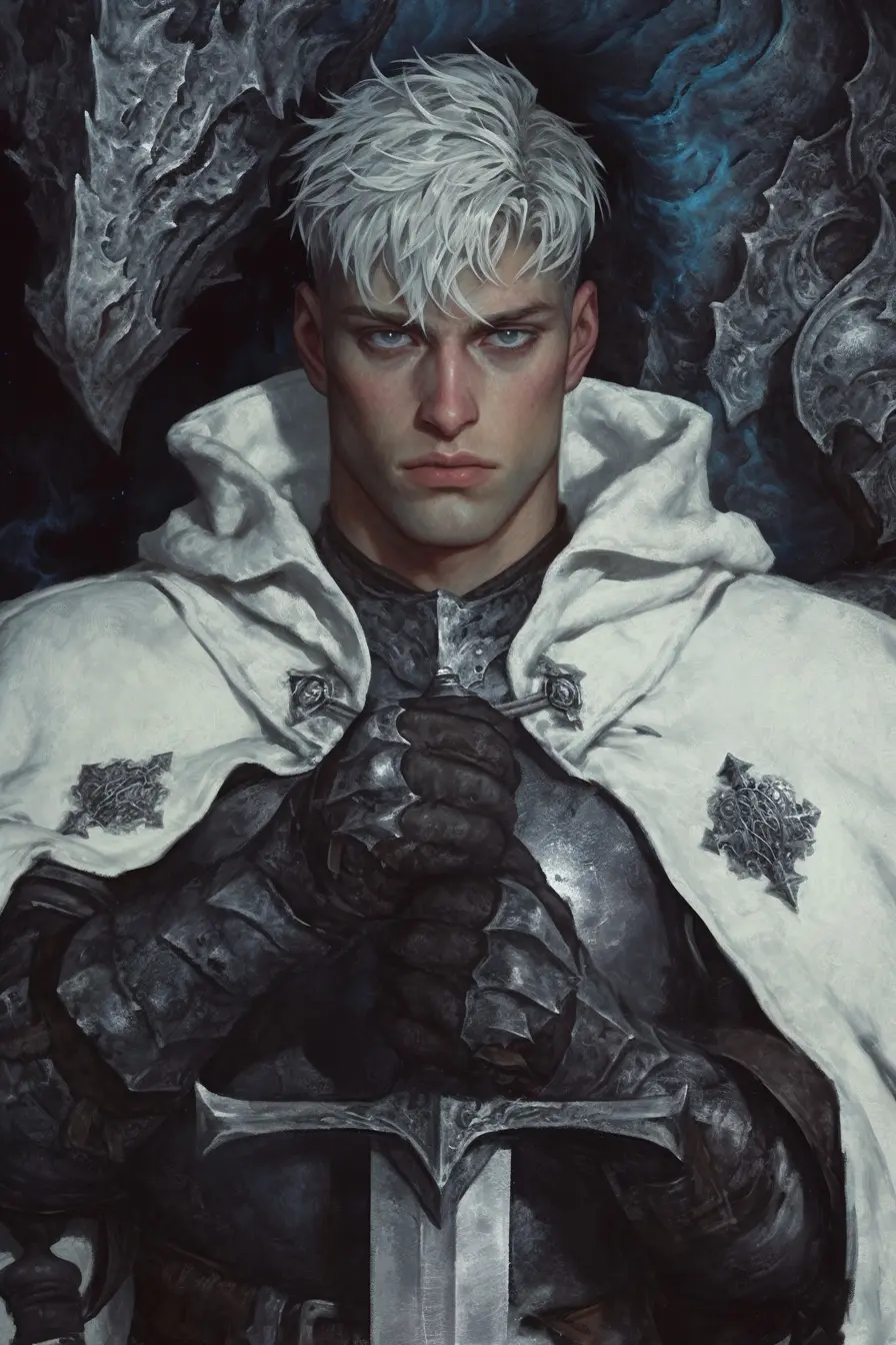 Avatar of Caeluvos "Cael" The Fearless | A silver knight and fierce protector