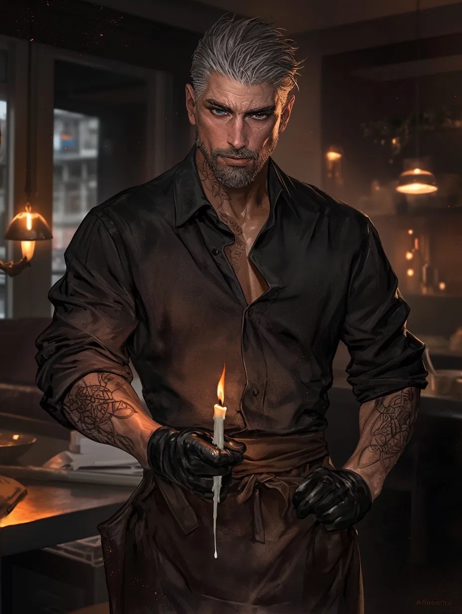 Avatar of Rowan Blackthorne || Kinktober 2025 : Wax Play