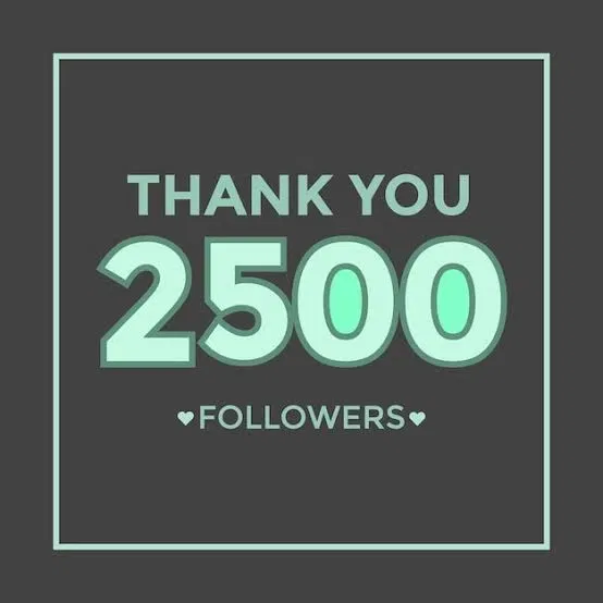 Avatar of 2.5k followers