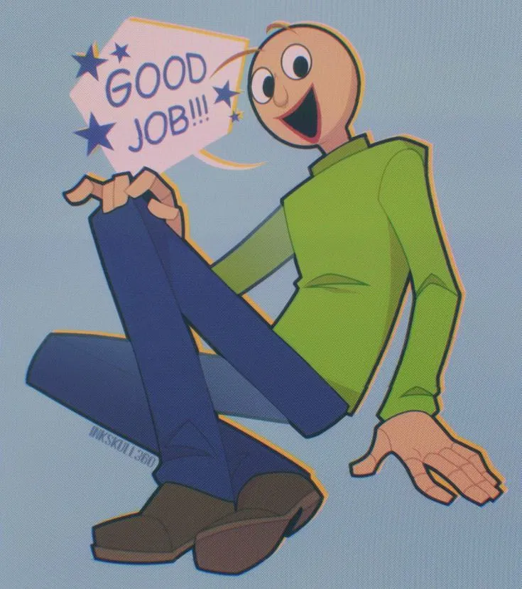 Avatar of Baldi will reward you but not with Shiny Quarters!