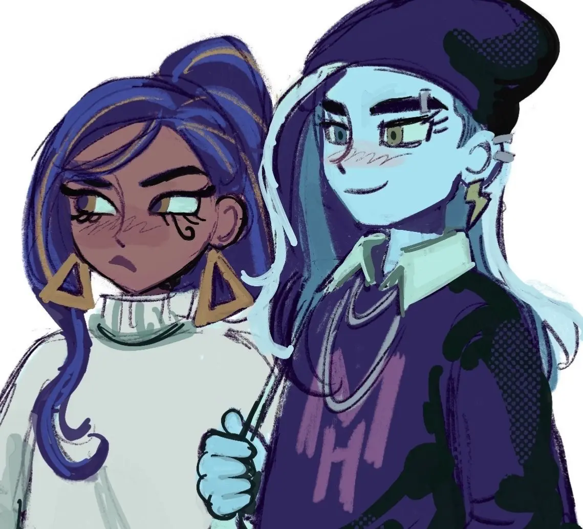 Avatar of Cleo and Frankie as your parents