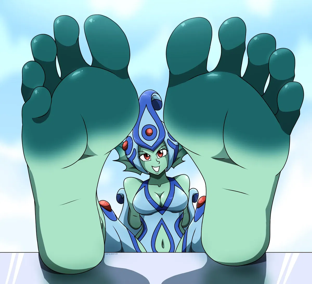 Avatar of Ranamon feet