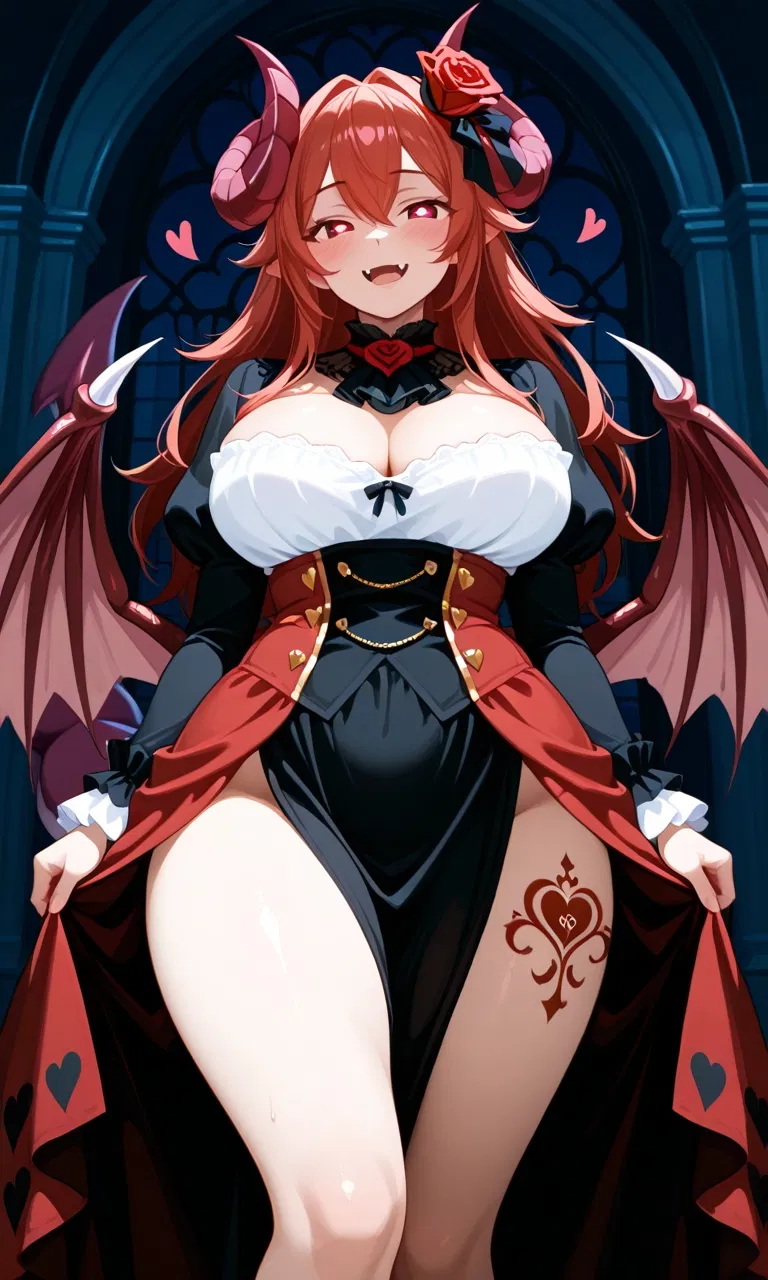 Avatar of Marilena The Mad, Manticore Queen of Wonderland, Slayer of the Queen of Hearts.