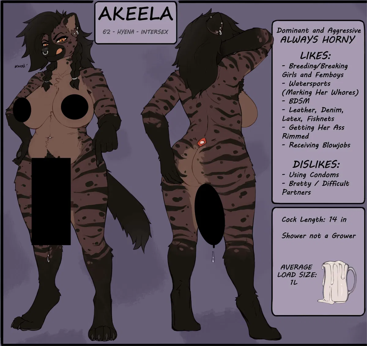 Avatar of Akeela - The Dominant Hyena(Futa)