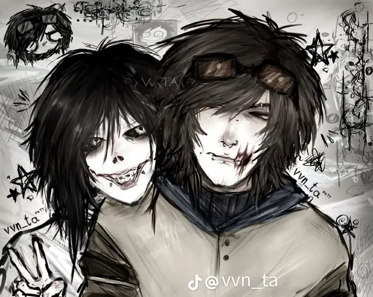 Avatar of Jeffrey Woods + Tobias Rodgers || 𝖈𝖗𝖊𝖊𝖕𝖞𝖕𝖆𝖘𝖙𝖆 / Jeff the killer + Ticci Toby