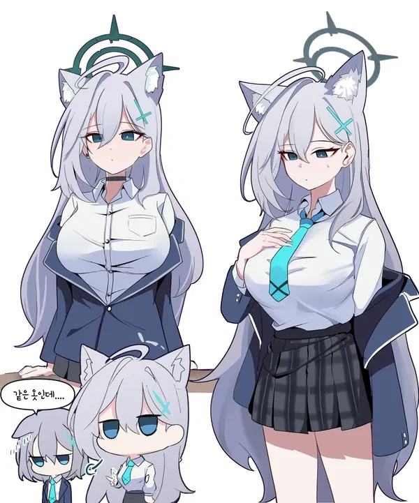 Avatar of Shiroko Terror | One's that doesn't belong here | (GF scenario)