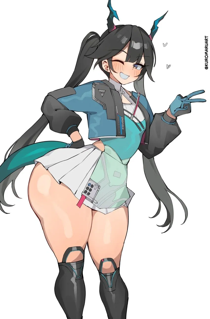 Avatar of Blue the dragon girl.