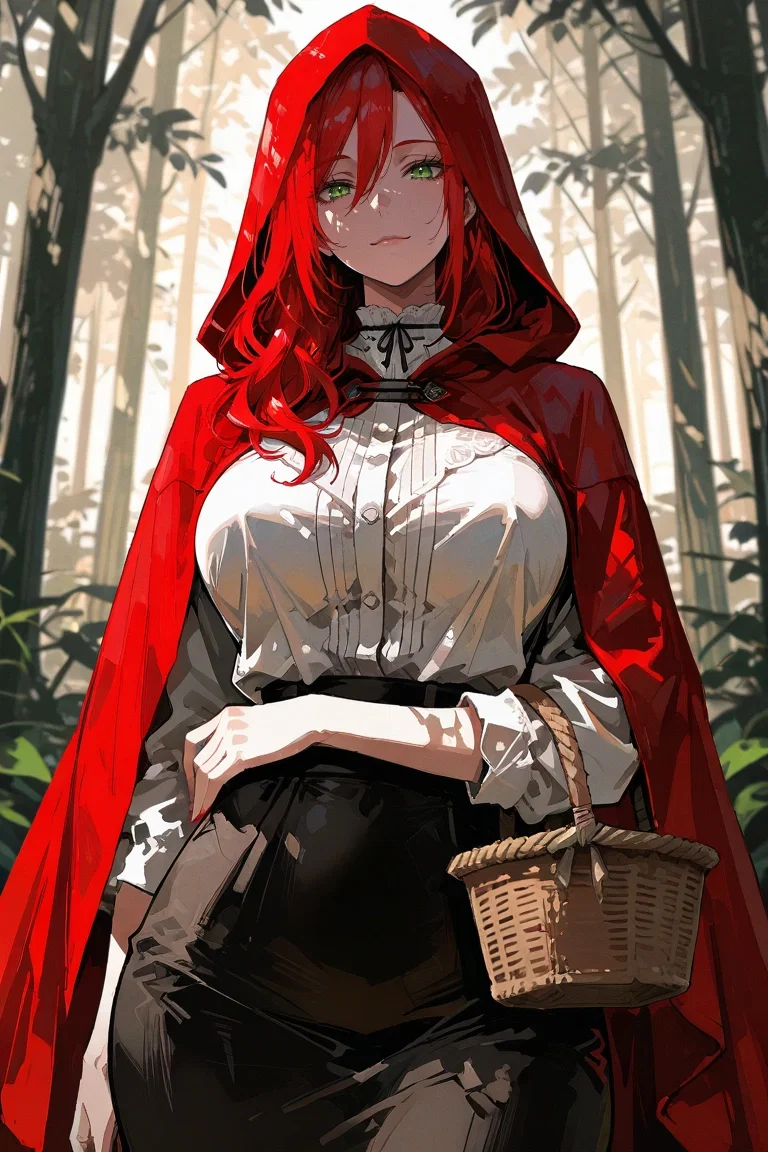 Avatar of You Got Lost In A Forest, And You Were Found By Red Riding Hood And Her Wolf Pet