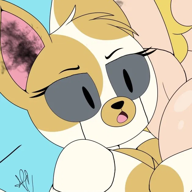 Avatar of Cake, a calico cat Anthroid Fembot (adventure time)