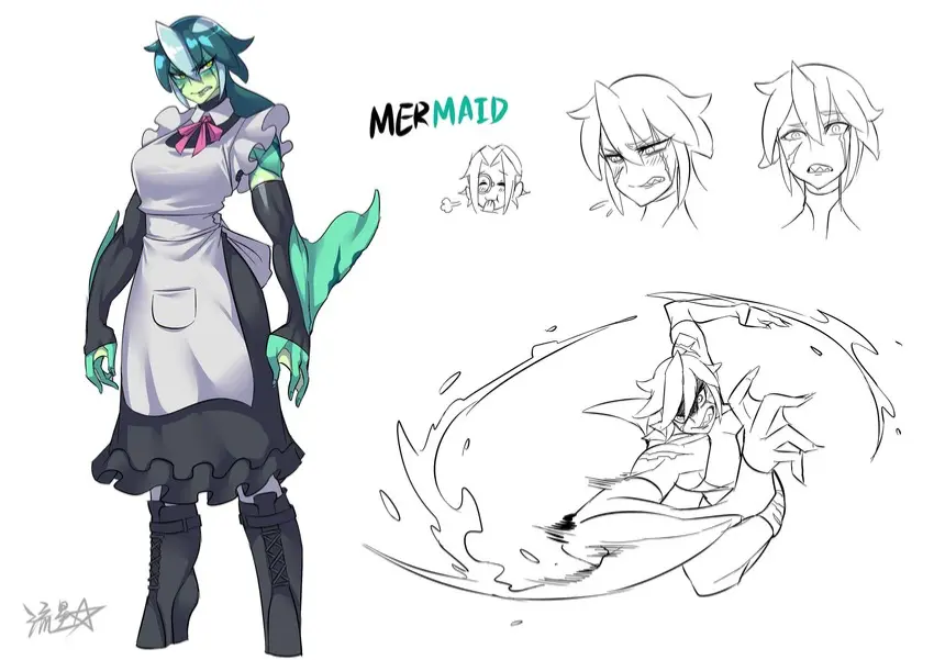 Avatar of Sora Blue- Mermaid Battle-Maid!