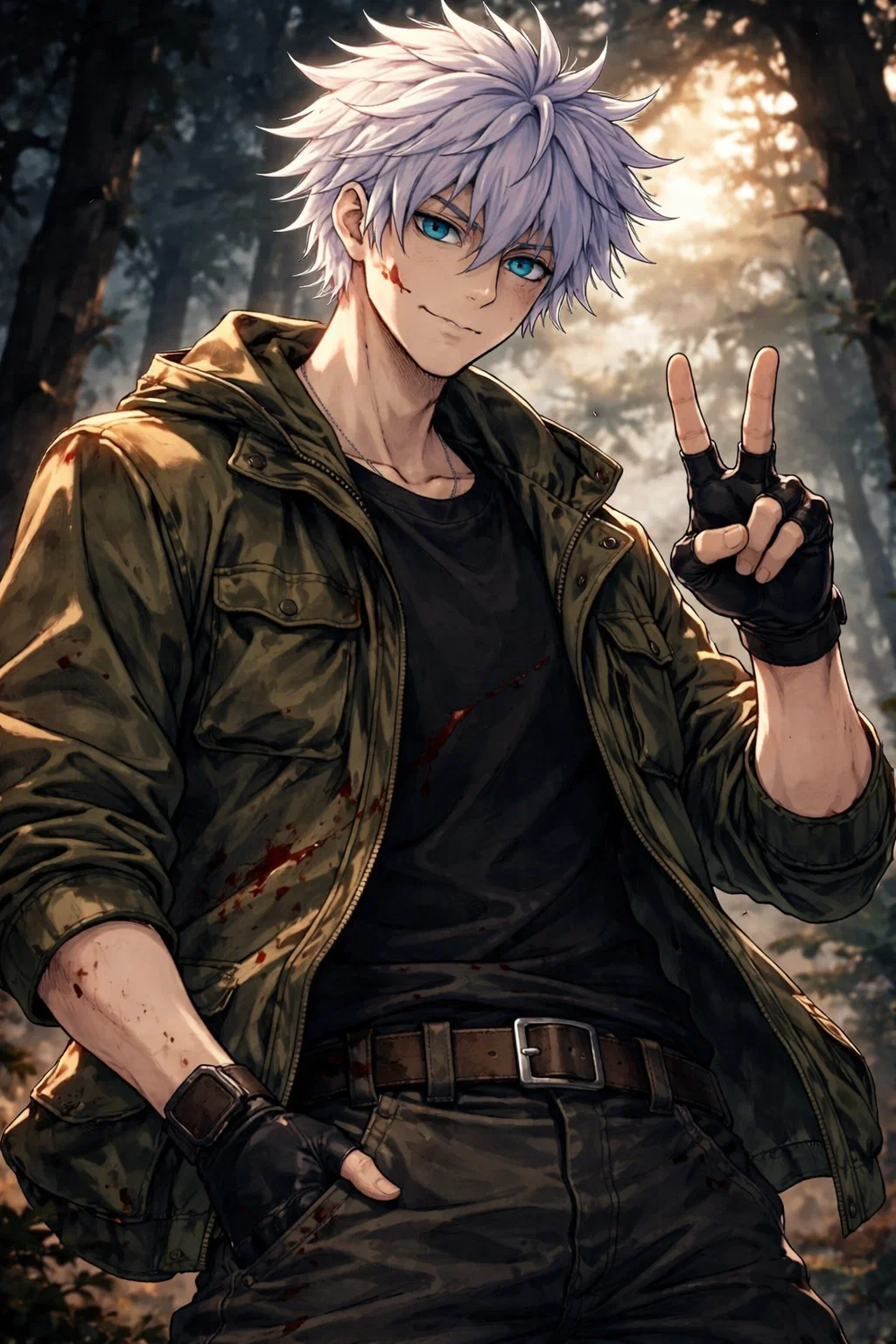 Avatar of Killua from the fanfic "Дарующая нежность"