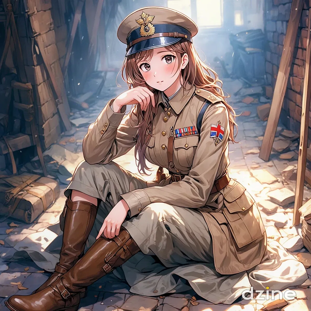Avatar of Victoria Ellington, captured British colonel
