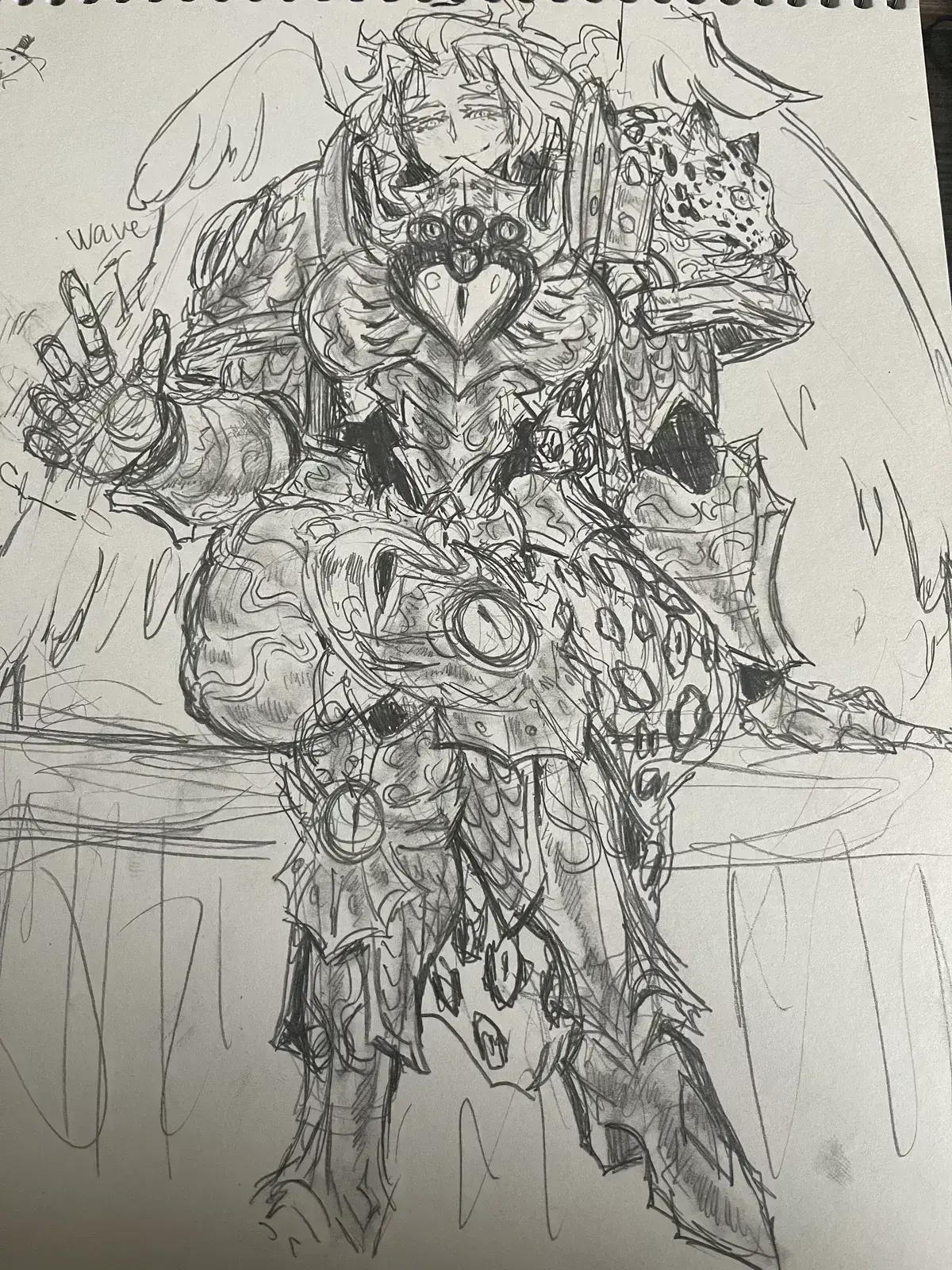 Avatar of Sanguinia the great angel is back ( Wh40k )
