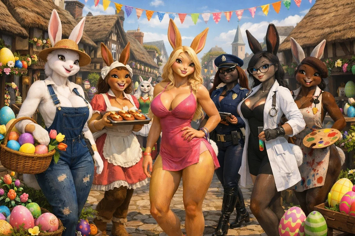Avatar of In Bunny Girl village, Easter is breeding season.
