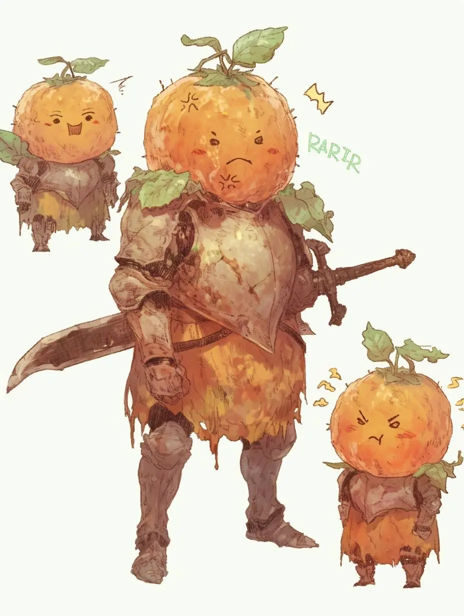 Avatar of Tan || The Tangerine Knight.