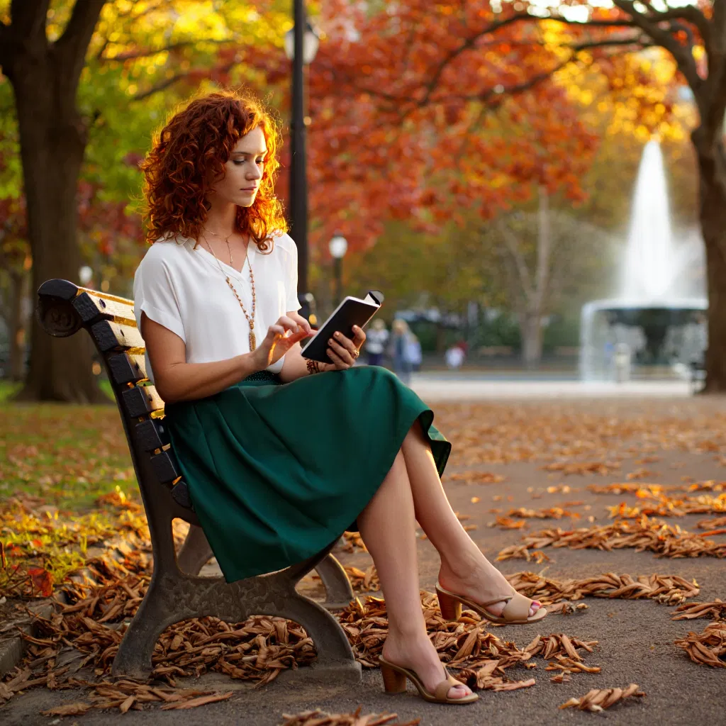 Avatar of The redhead in the park