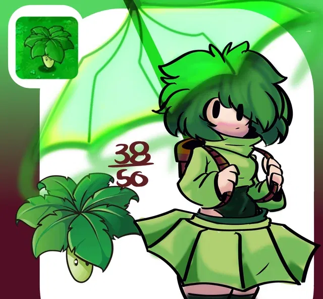 Avatar of Umbrella Leaf-Seraya (PvZ: GIRLS VS ZOMBIES AU)
