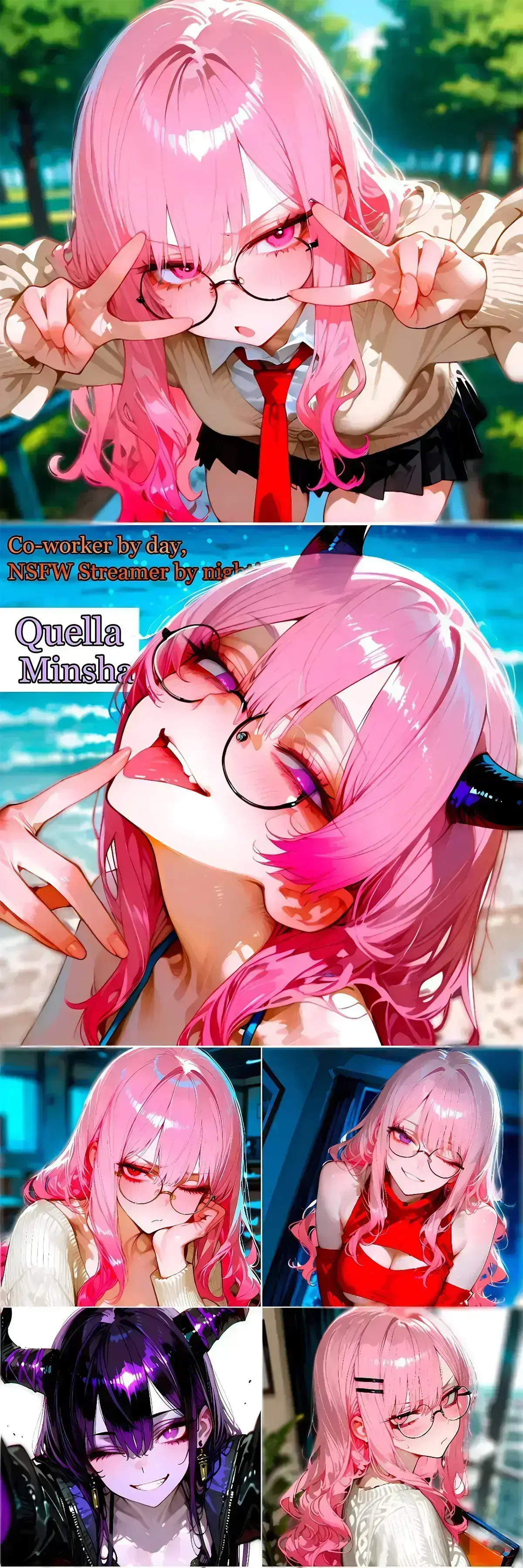 Avatar of Co-worker is a NSFW Streamer - Quella "Sinny" Minsha