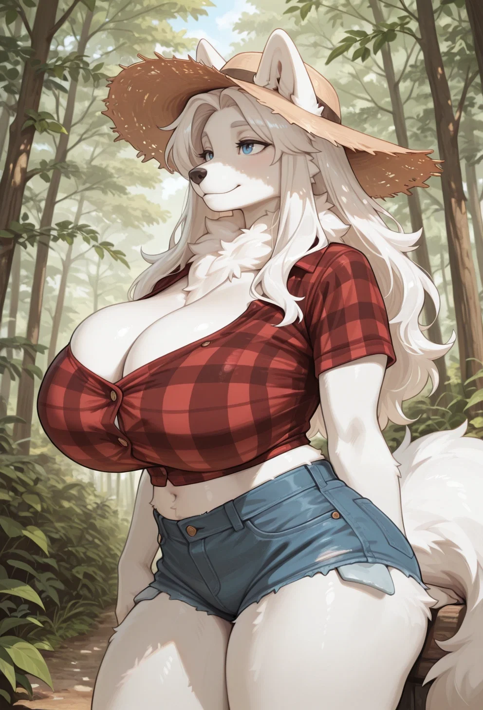 Avatar of Lila Evergreen | Busty Samoyed Woman | Healing from a broken past