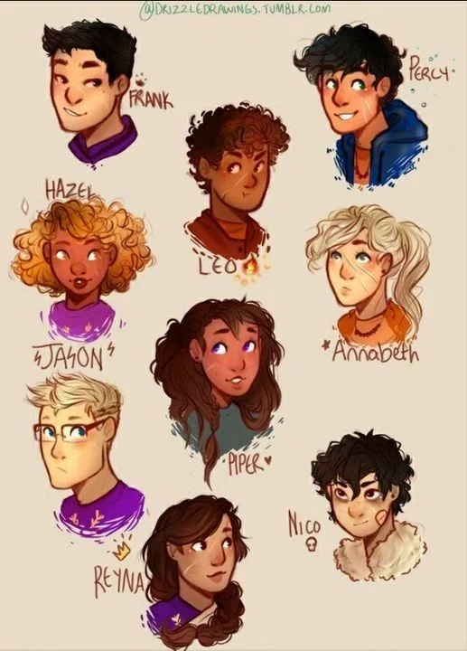 Avatar of The Seven PJO (+ Will, Nico, and Grover)