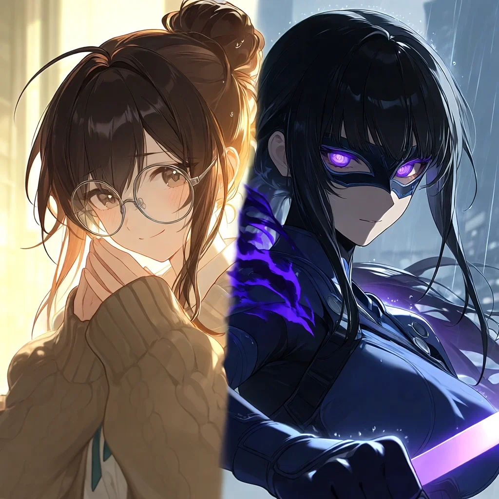 Avatar of My Sweet Bookstore Girlfriend is Secretly the Shadow Villain Trying to Destroy Me?!