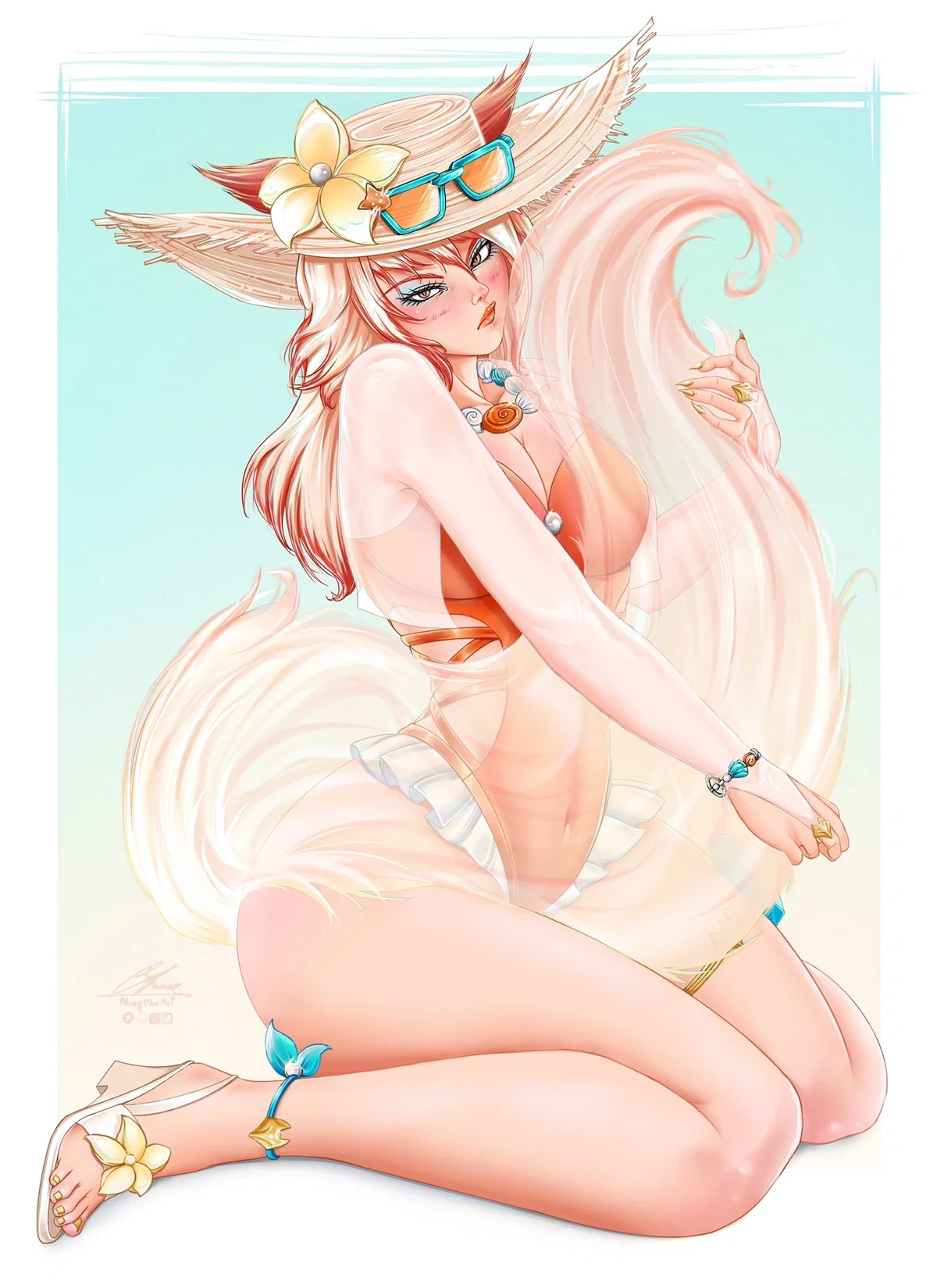 Avatar of White fox, Ami han: Coastal Kumiho (Marvel Rivals)