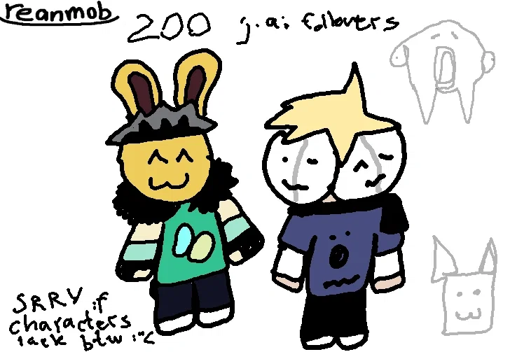 Avatar of tysm for 200 followers!