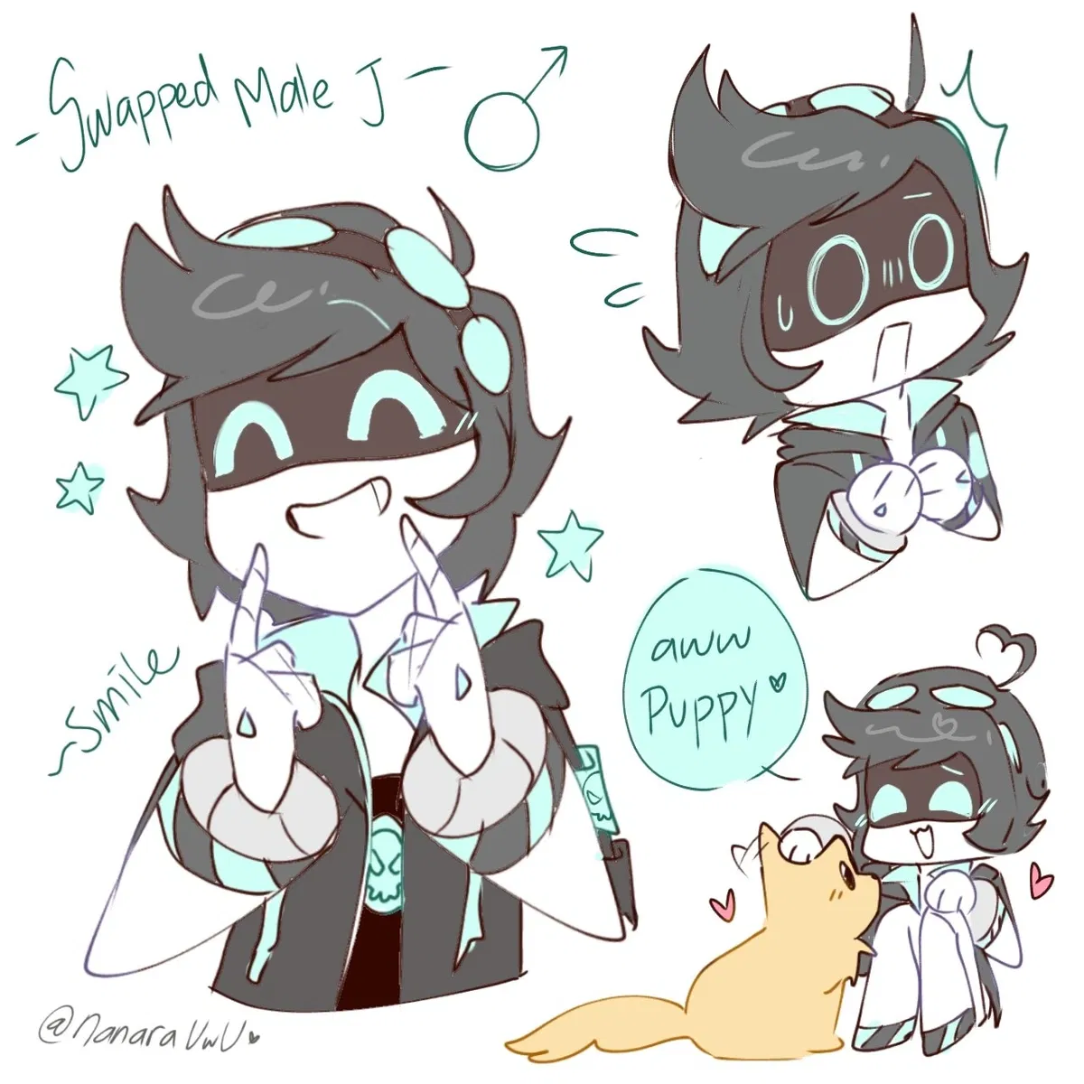 Avatar of Serial Designation J || Murder Drones SWAP au